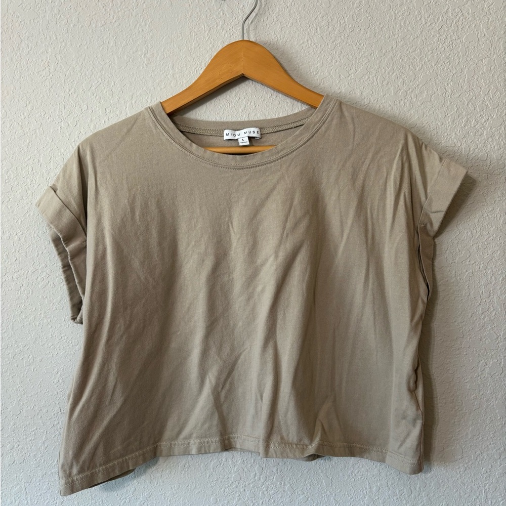 Basic Cropped Tee